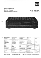 Dual CP-3700-Service-Manual 